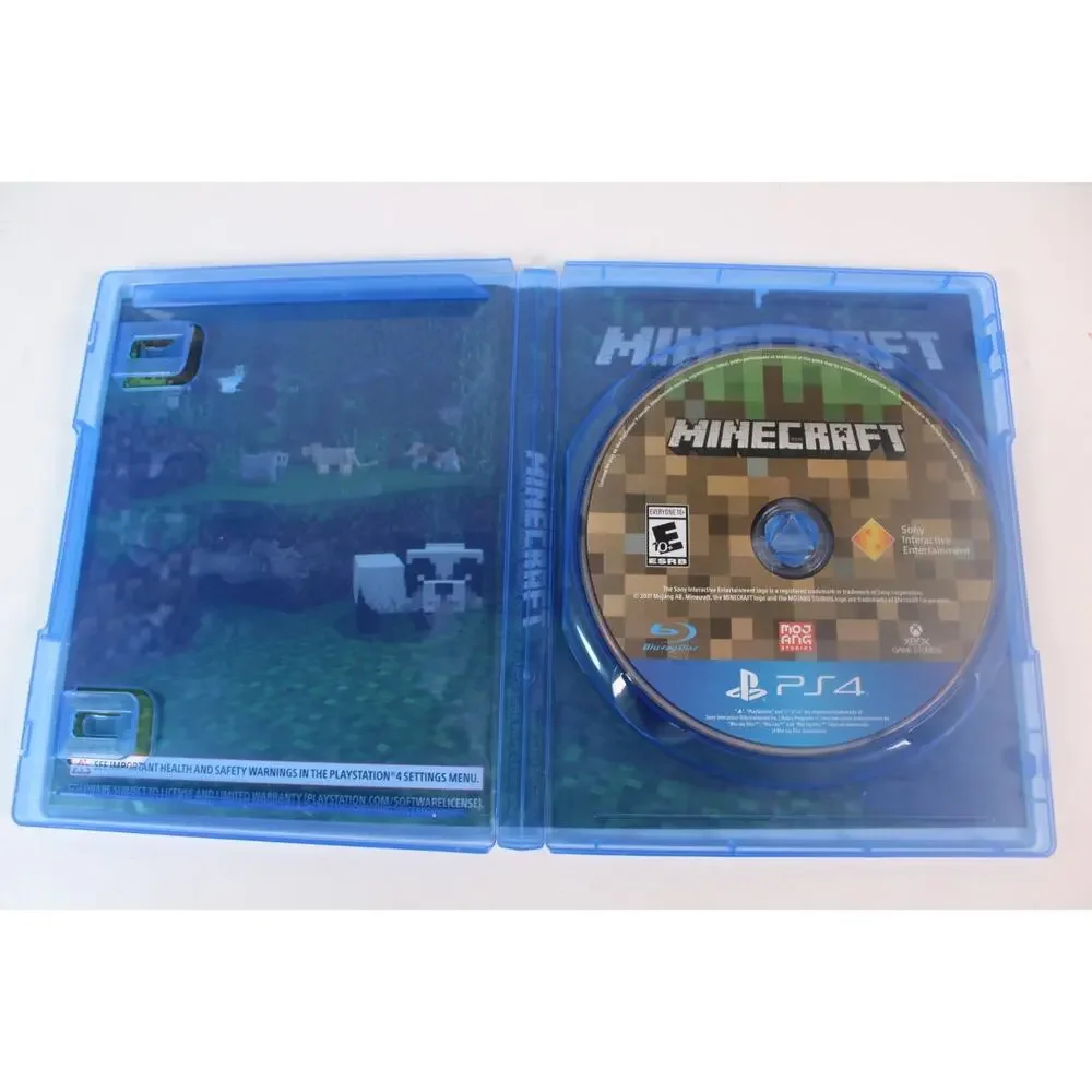 Minecraft PSVR Edition (Sony PlayStation 4 PS4, 2021) Authentic, tested/works